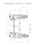 CHASSIS STRUCTURE FOR MID-WHEEL DRIVE POWER WHEELCHAIR diagram and image