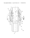 CONDUIT FITTING WITH TORQUE COLLAR diagram and image