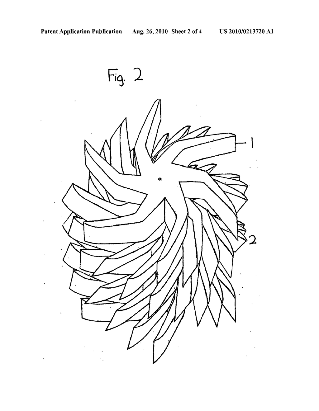 SHROUDED VERTICAL AXIS DUAL-TURBINE GENERATOR - diagram, schematic, and image 03