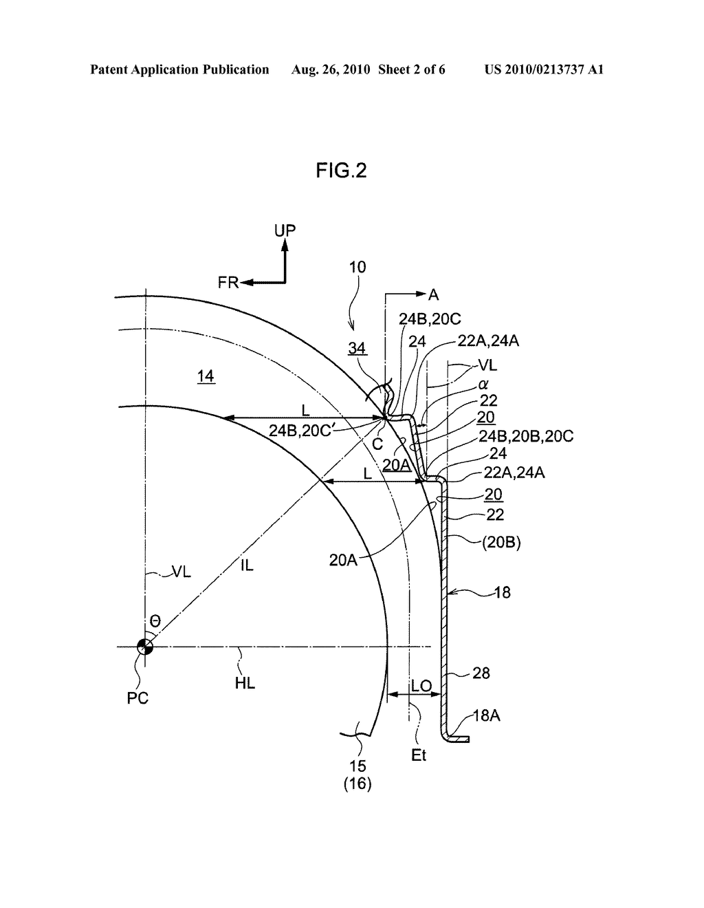 AERODYNAMIC STRUCTURE FOR VEHICLE - diagram, schematic, and image 03