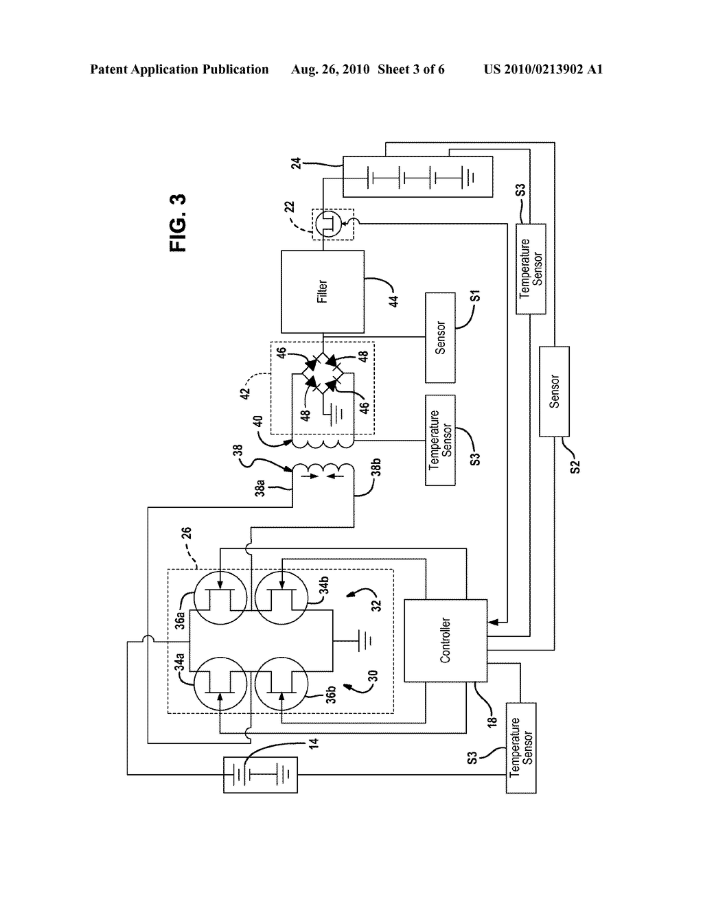 Use of High Frequency Transformer to Charge HEV Batteries - diagram, schematic, and image 04