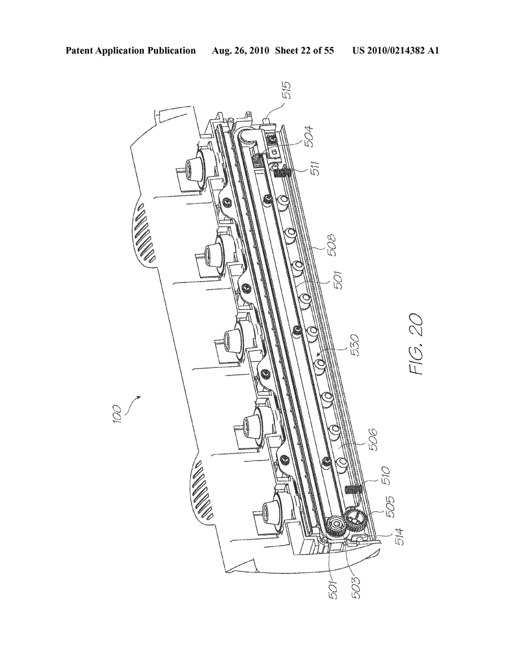 PRINTHEAD CARTRIDGE VALVE ASSEMBLY WITH DIAPHRAGM PRESSURE REGULATOR - diagram, schematic, and image 23