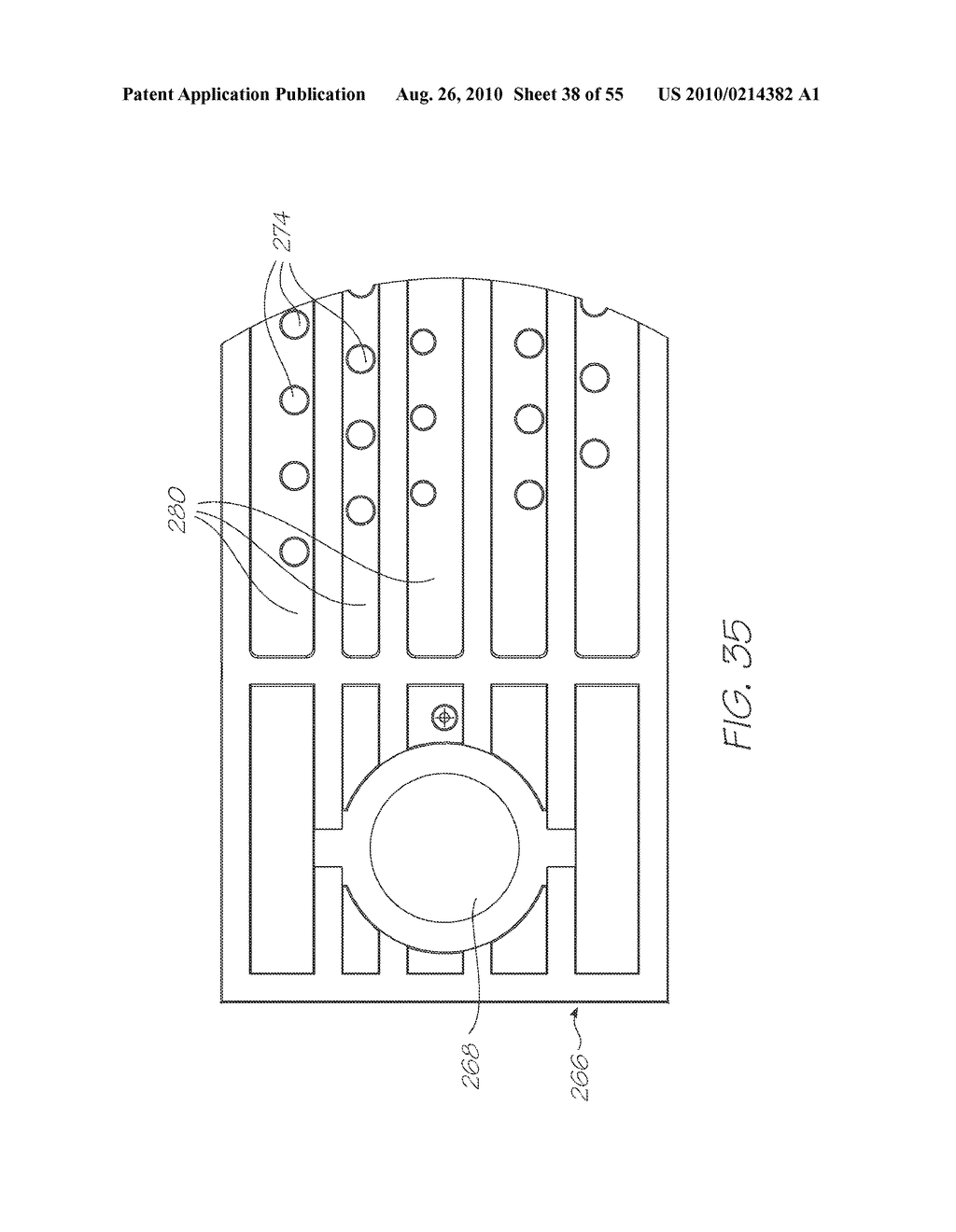 PRINTHEAD CARTRIDGE VALVE ASSEMBLY WITH DIAPHRAGM PRESSURE REGULATOR - diagram, schematic, and image 39