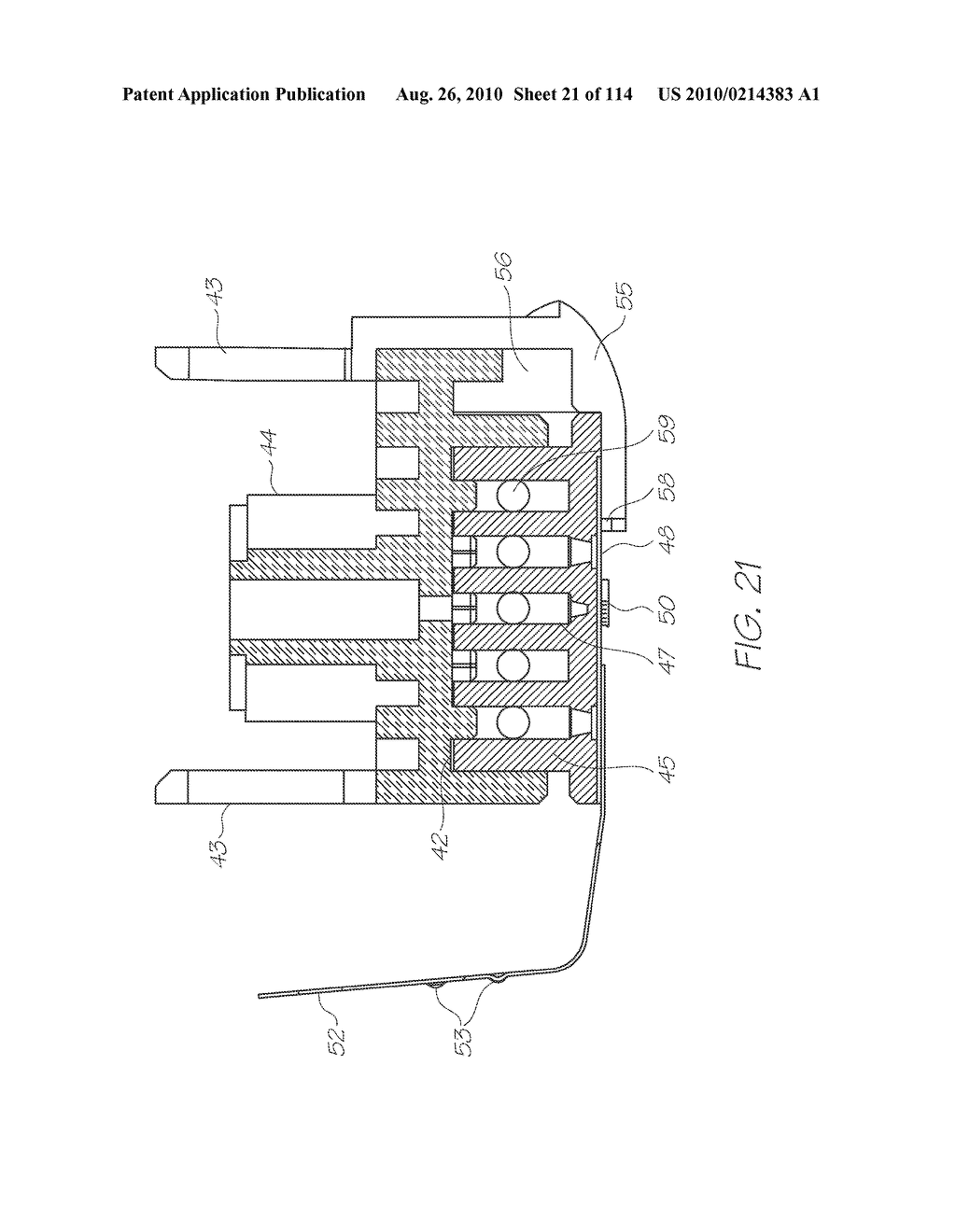 CARTRIDGE FOR PRINTER HAVING FLUID FLOW ARRANGEMENT - diagram, schematic, and image 22