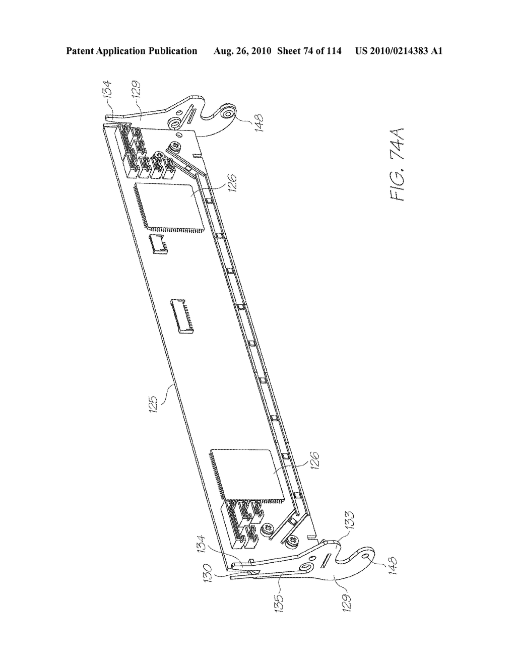 CARTRIDGE FOR PRINTER HAVING FLUID FLOW ARRANGEMENT - diagram, schematic, and image 75