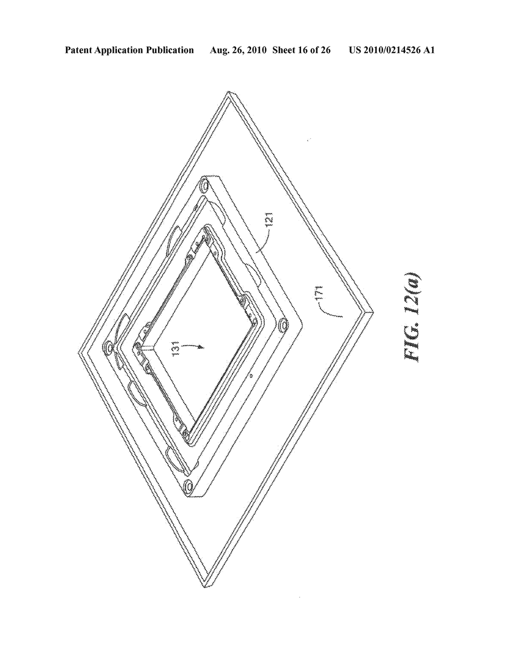 TOOL FOR USE IN AFFIXING AN OPTICAL COMPONENT TO A LIQUID CRYSTAL DISPLAY (LCD) - diagram, schematic, and image 17