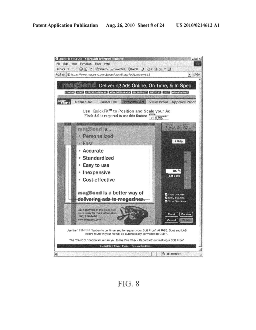 Computer program product for preparation of production data for a print job using a still image proxy of a page description language image file - diagram, schematic, and image 09