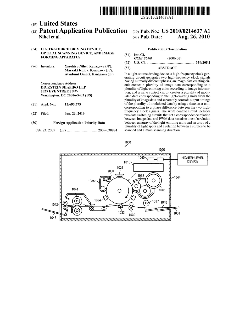 LIGHT- SOURCE DRIVING DEVICE, OPTICAL SCANNING DEVICE, AND IMAGE FORMING APPARATUS - diagram, schematic, and image 01