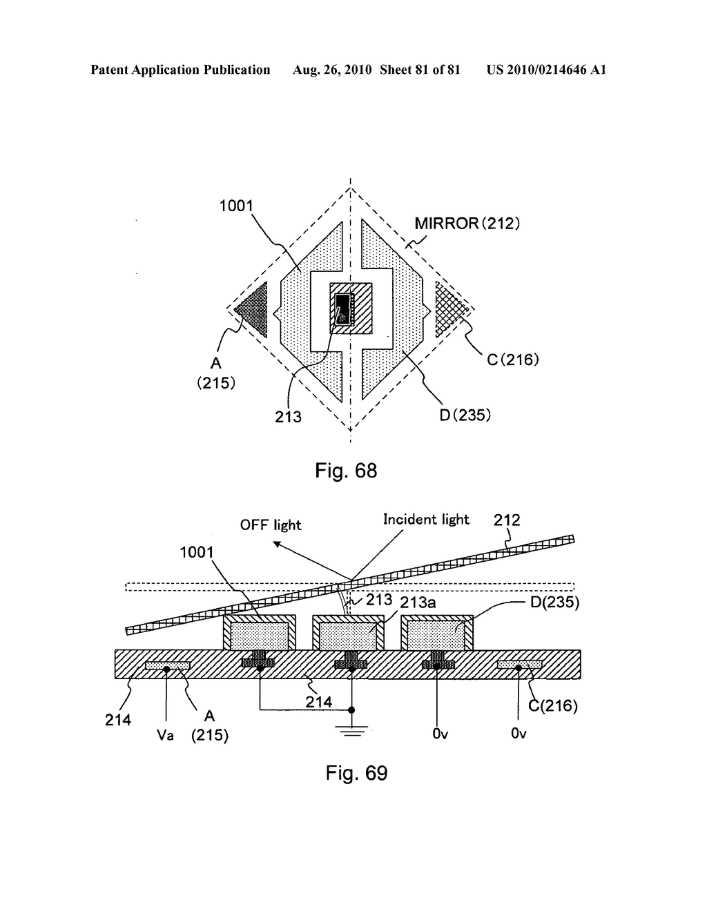 Spatial light modulator and display apparatus - diagram, schematic, and image 82