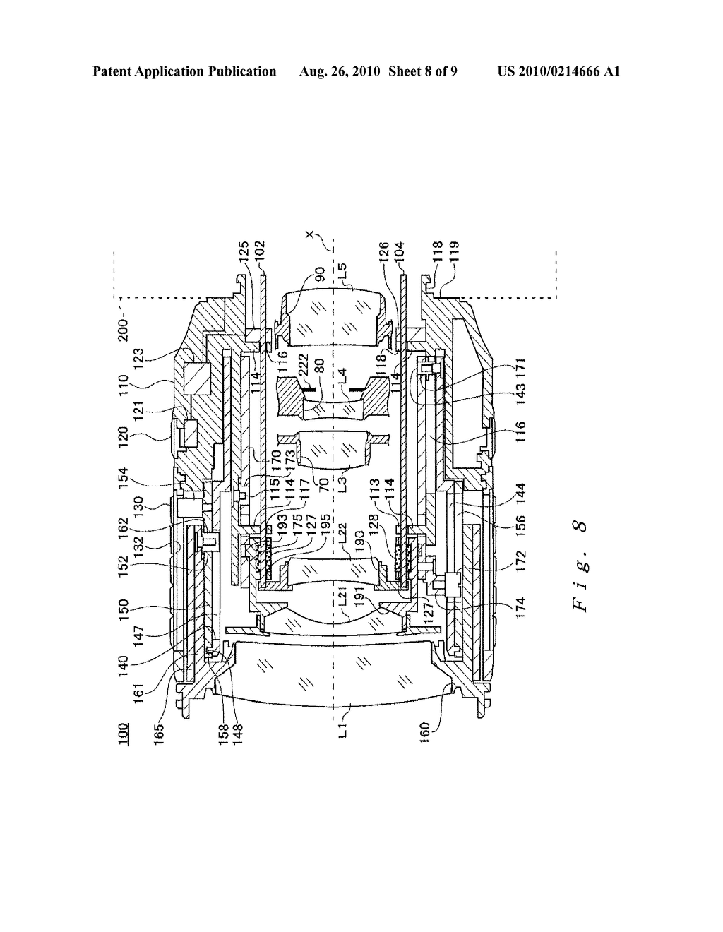 LENS BARREL AND IMAGE CAPTURING APPARATUS - diagram, schematic, and image 09