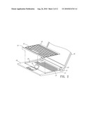 PORTABLE ELECTRONIC DEVICE WITH AN ACTUATING ELEMENT TO LIFT INPUT/OUTPUT MODULES diagram and image