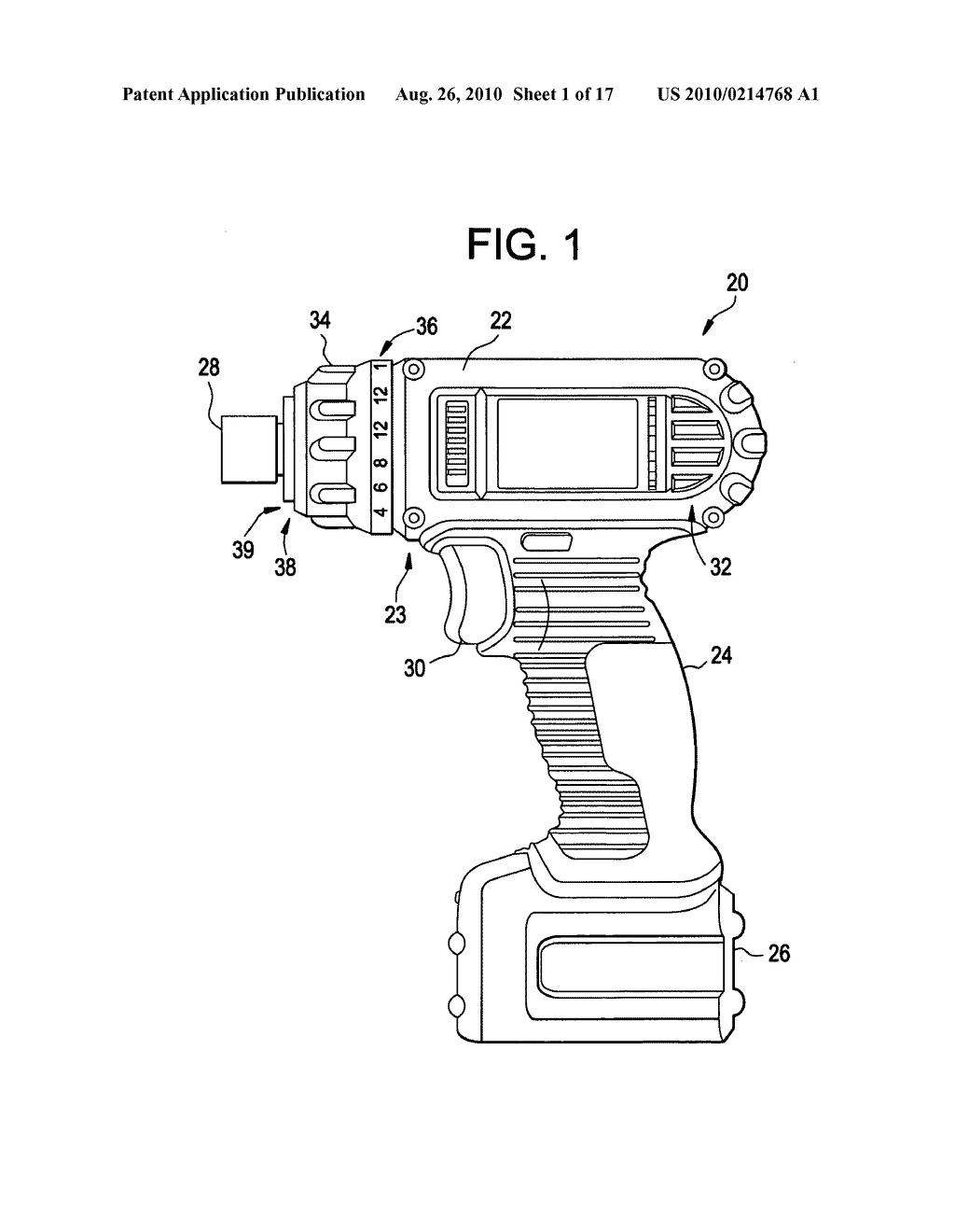 Light for a power tool and method of illuminating a workpiece - diagram, schematic, and image 02