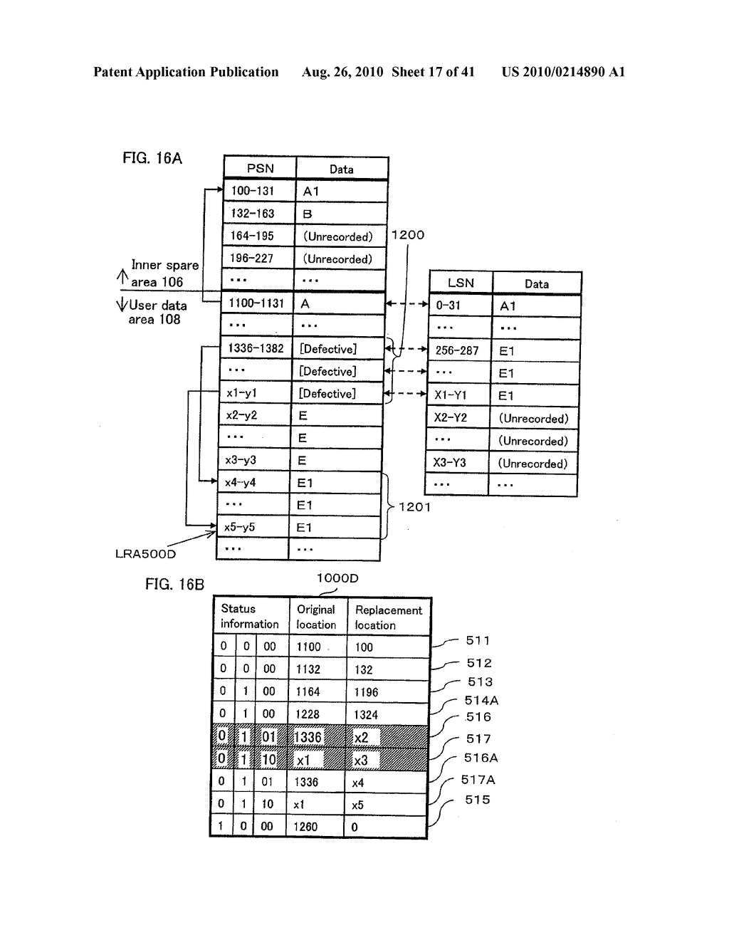 DRIVE APPARATUS FOR PERFORMING A SEQUENTIAL RECORDING AND REPRODUCTION ON A WRITE-ONCE RECORDING MEDIUM, AND METHOD OF REPRODUCING SAME - diagram, schematic, and image 18