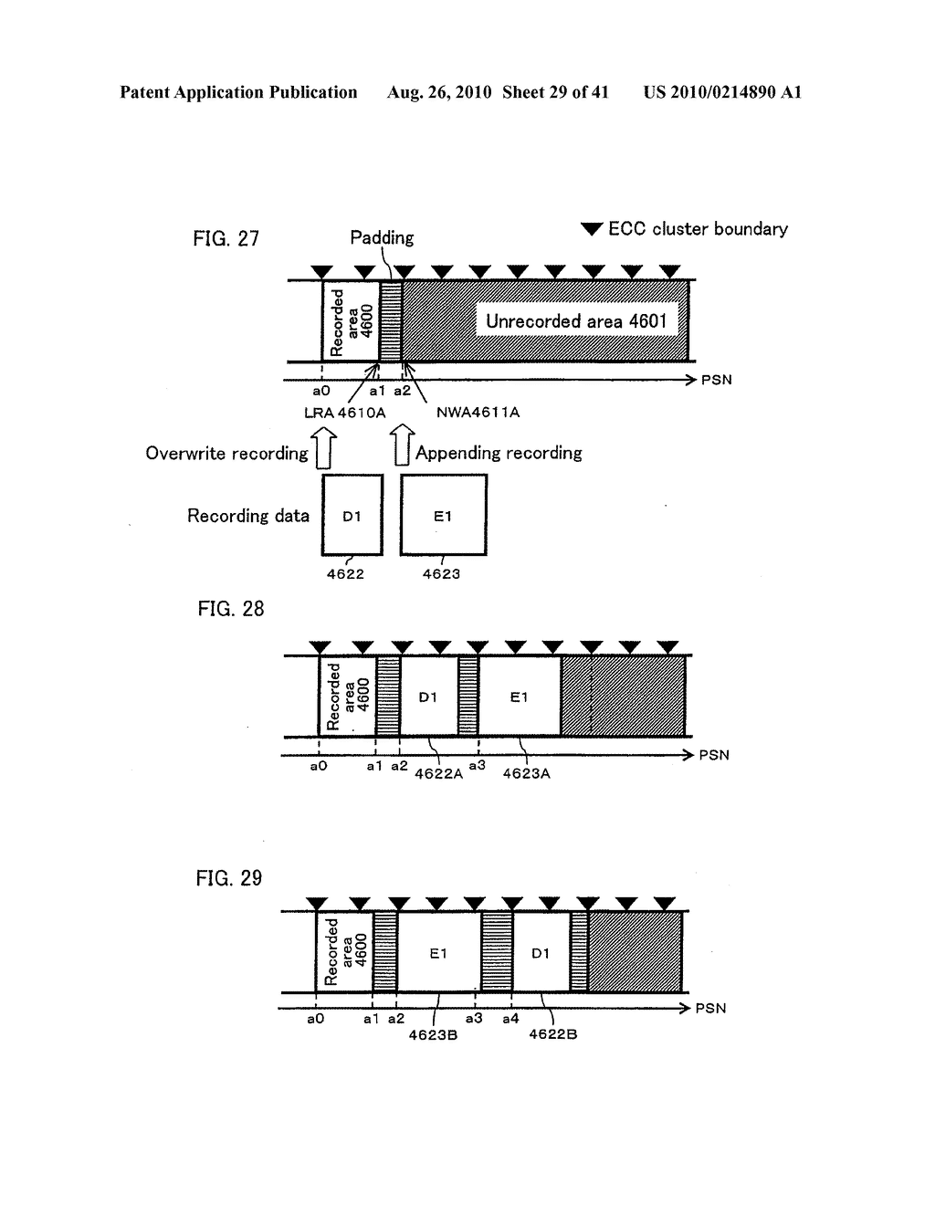 DRIVE APPARATUS FOR PERFORMING A SEQUENTIAL RECORDING AND REPRODUCTION ON A WRITE-ONCE RECORDING MEDIUM, AND METHOD OF REPRODUCING SAME - diagram, schematic, and image 30