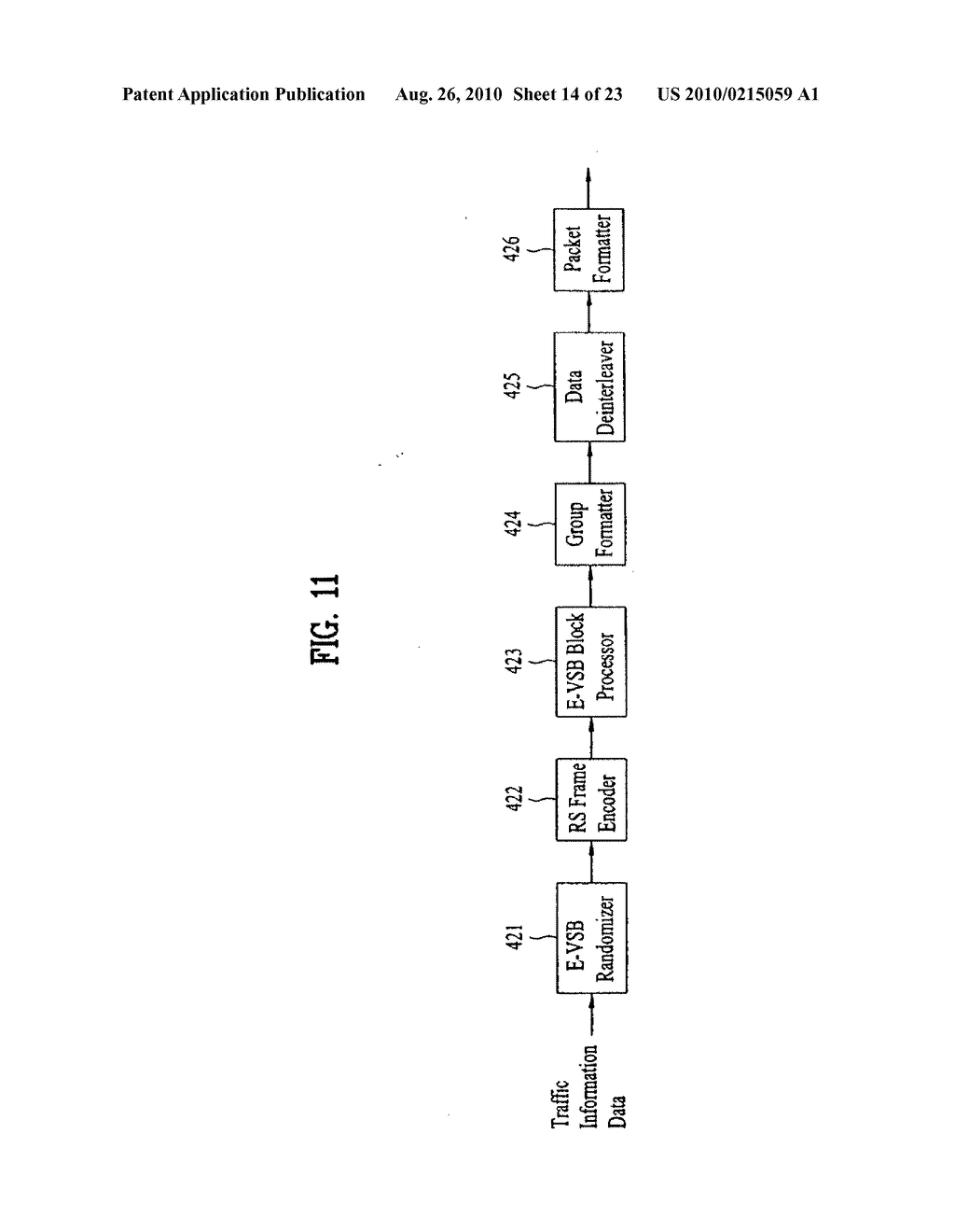 METHOD OF PROCESSING TRAFFIC INFORMATION AND DIGITAL BROADCST SYSTEM - diagram, schematic, and image 15