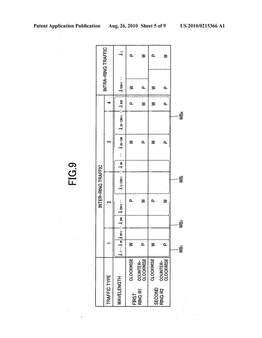ROUTING METHOD OF OPTICAL COMMUNICATION NETWORK NODE APPARATUS AND OPTICAL COMMUNICATION NETWORK NODE APPARATUS - diagram, schematic, and image 06