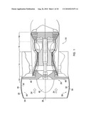 GAS TURBINE ENGINE INLET WITH NOISE REDUCTION FEATURES diagram and image