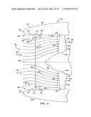 GAS TURBINE ENGINE INLET WITH NOISE REDUCTION FEATURES diagram and image