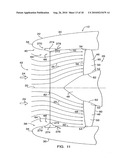 GAS TURBINE ENGINE INLET WITH NOISE REDUCTION FEATURES diagram and image