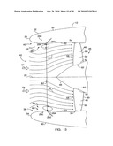 GAS TURBINE ENGINE INLET WITH NOISE REDUCTION FEATURES diagram and image