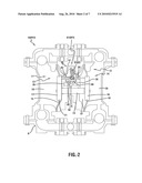 AIR OPERATED DOUBLE DIAPHRAGM OVER CENTER VALVE PUMP diagram and image