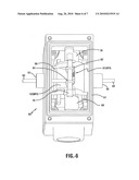 AIR OPERATED DOUBLE DIAPHRAGM OVER CENTER VALVE PUMP diagram and image