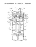 SCROLL TYPE COMPRESSOR diagram and image