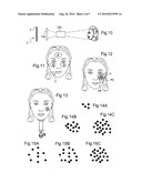 METHOD OF MAKING UP WITH LIGHT-SENSITIVE MAKEUP BY APPLYING A BASE LAYER AND A KIT FOR IMPLEMENTING SUCH A METHOD diagram and image