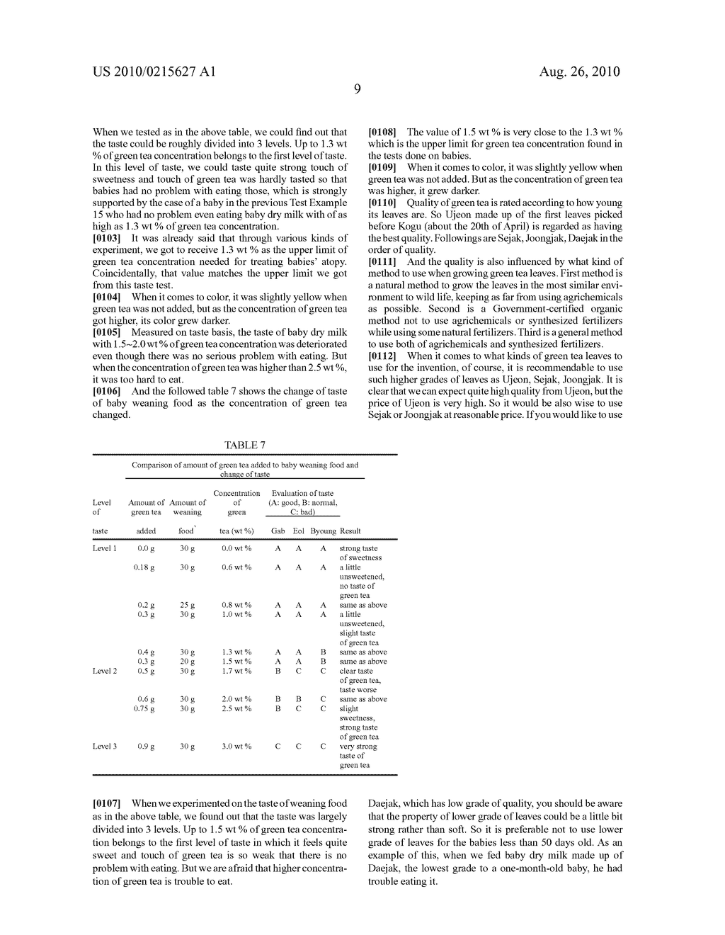 ATOPY CURE BABY DRY MILK WITH GREEN TEA AND LACTOBACILLUS - diagram, schematic, and image 10