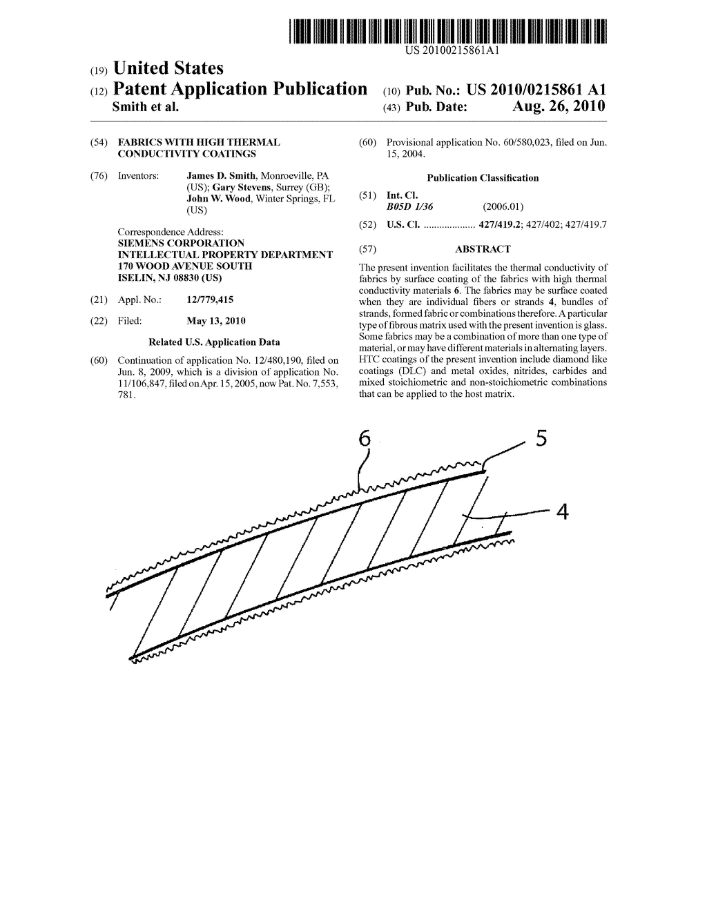 FABRICS WITH HIGH THERMAL CONDUCTIVITY COATINGS - diagram, schematic, and image 01