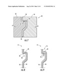 COMPONENT HAVING A CUSHIONED REGION AND METHOD FOR MAKING A COMPONENT HAVING A CUSHIONED REGION diagram and image