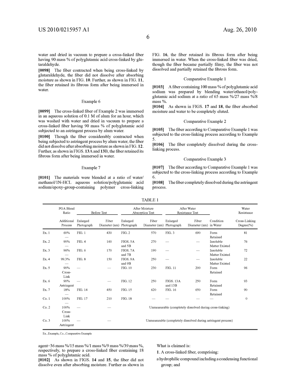 FIBER CROSS-LINKED BODY AND MANUFACTURING METHOD OF FIBER CROSS-LINKED BODY - diagram, schematic, and image 26