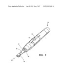 Intra-oral image system having swivel head optic diagram and image