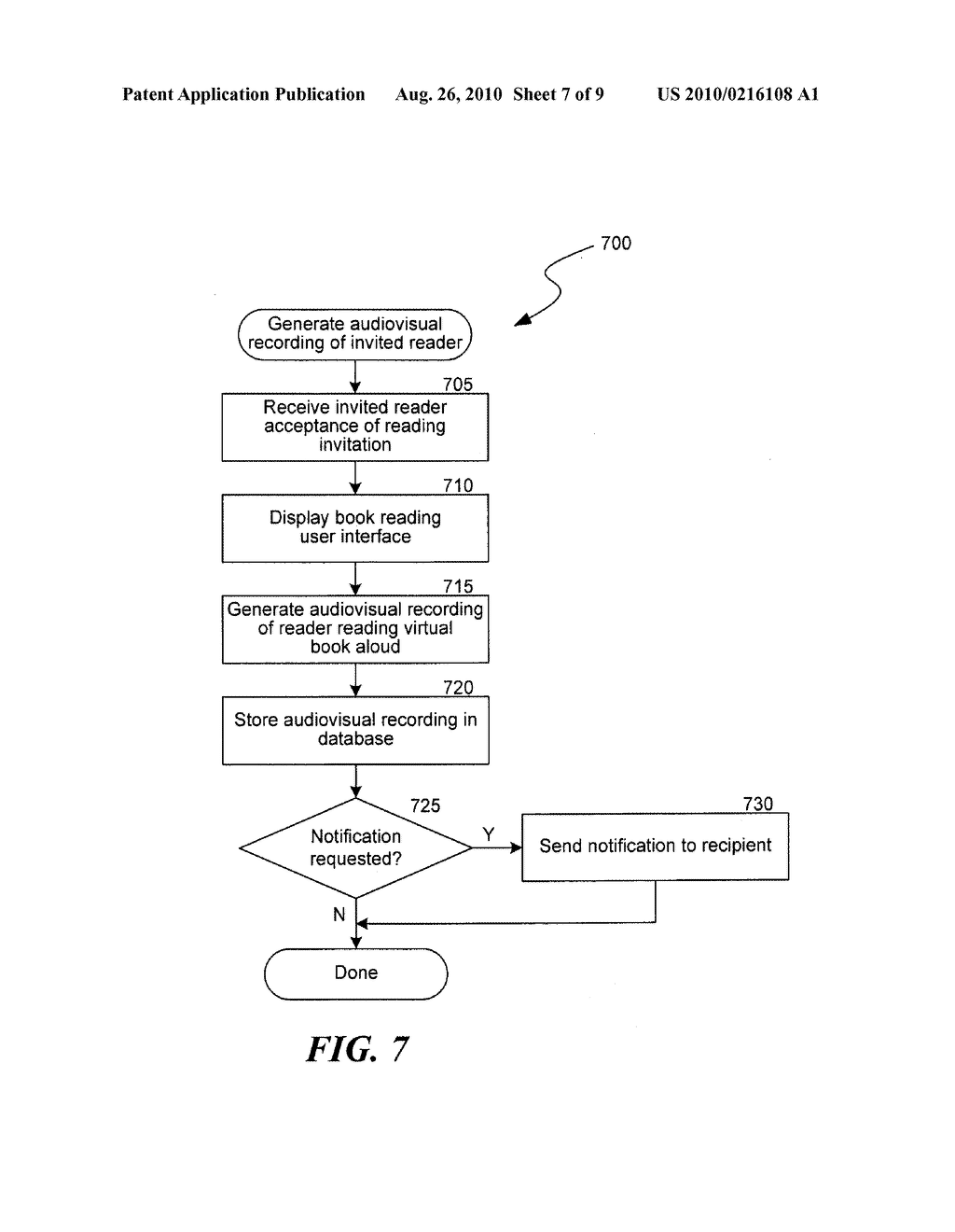 AUDIOVISUAL RECORD OF A USER READING A BOOK ALOUD FOR PLAYBACK WITH A VIRTUAL BOOK - diagram, schematic, and image 08