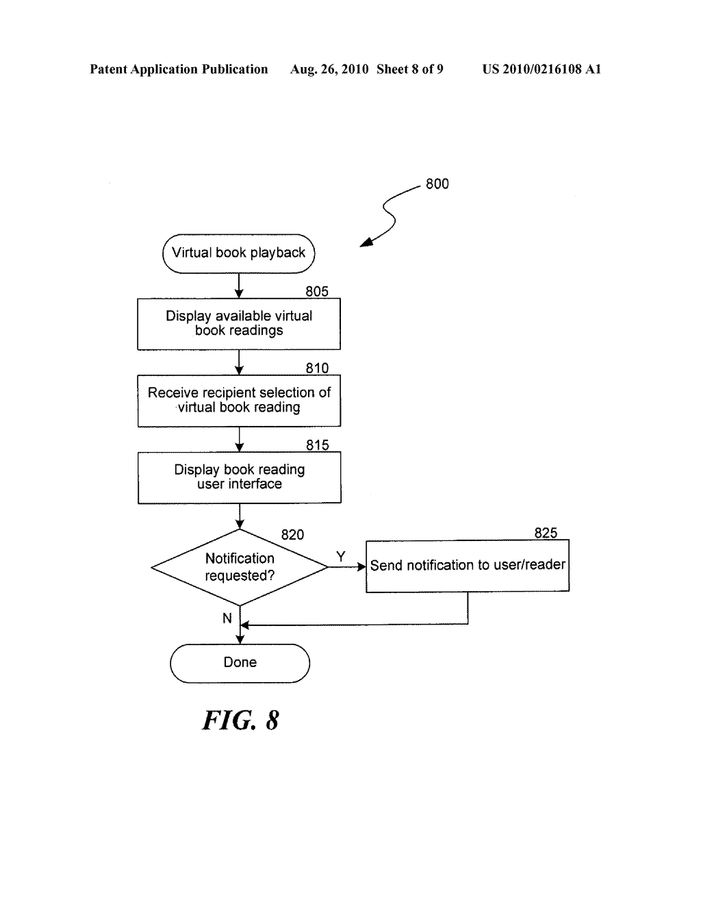 AUDIOVISUAL RECORD OF A USER READING A BOOK ALOUD FOR PLAYBACK WITH A VIRTUAL BOOK - diagram, schematic, and image 09