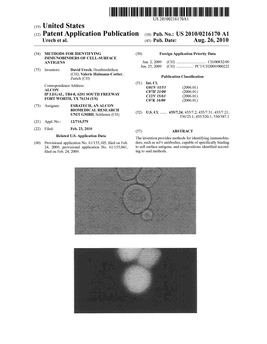 METHODS FOR IDENTIFYING IMMUNOBINDERS OF CELL-SURFACE ANTIGENS - diagram, schematic, and image 01