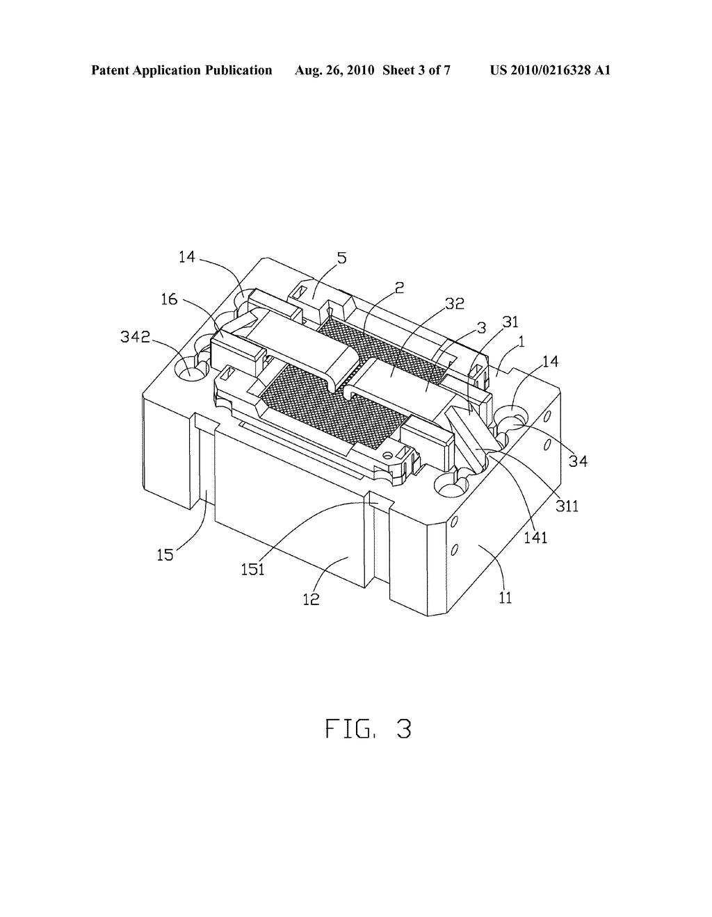 BURN-IN TEST SOCKET HAVING SPRING-BIASED LATCHES FACILITATING ELECTRICAL INTERCONNECTION BETWEEN CHIPS AND SOCKET WHEN ACTUATED - diagram, schematic, and image 04