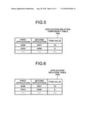 Portable terminal device and on-vehicle device diagram and image