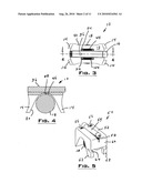 GOLF BALL AIMING DEVICE diagram and image