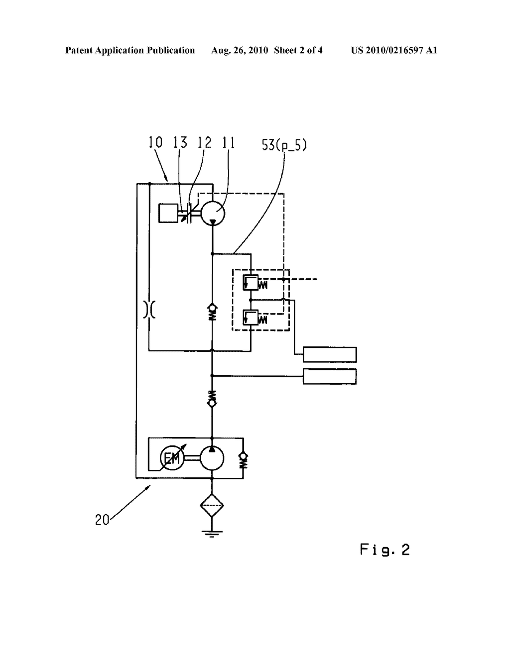 HYDRAULIC SYSTEM OF A GEAR BOX - diagram, schematic, and image 03