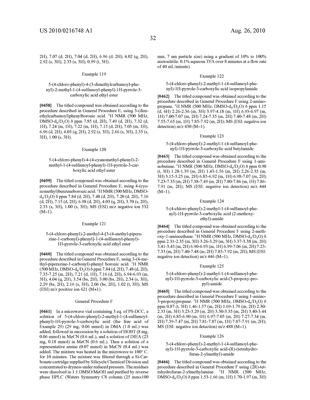 Pyrrole Derivatives and Their Methods of Use - diagram, schematic, and image 37