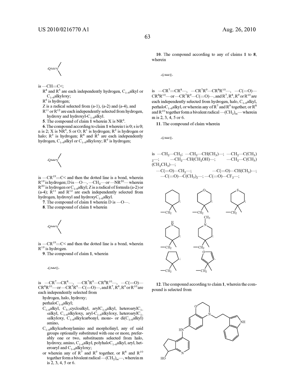 Inhibitors of the Interaction Between MDM2 and P53 - diagram, schematic, and image 64