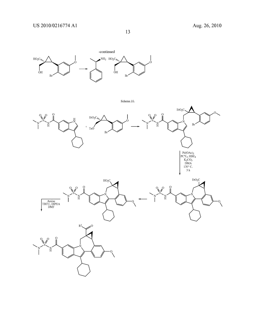 Cyclopropyl Fused Indolobenzazepine HCV NS5B Inhibitors - diagram, schematic, and image 14