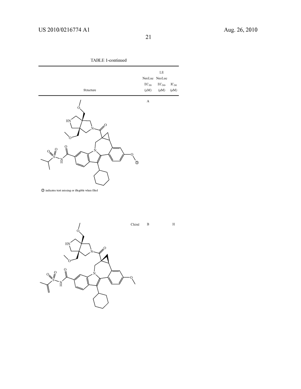 Cyclopropyl Fused Indolobenzazepine HCV NS5B Inhibitors - diagram, schematic, and image 22