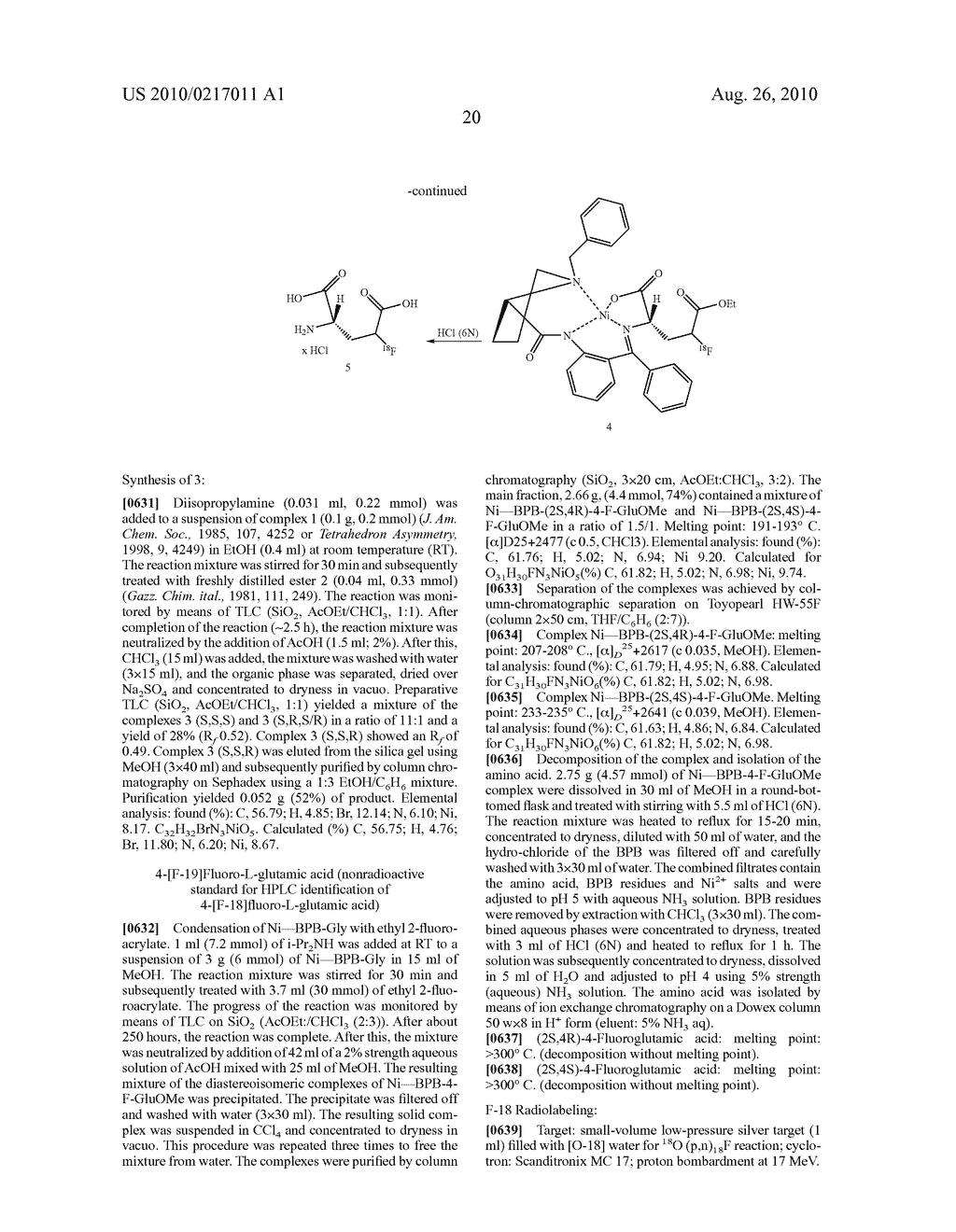 [F-18]-LABELED L-GLUTAMIC ACID, [F-18]-LABELED L-GLUTAMINE, DERIVATIVES THEREOF AND USE THEREOF AND PROCESSES FOR THEIR PREPARATION - diagram, schematic, and image 35