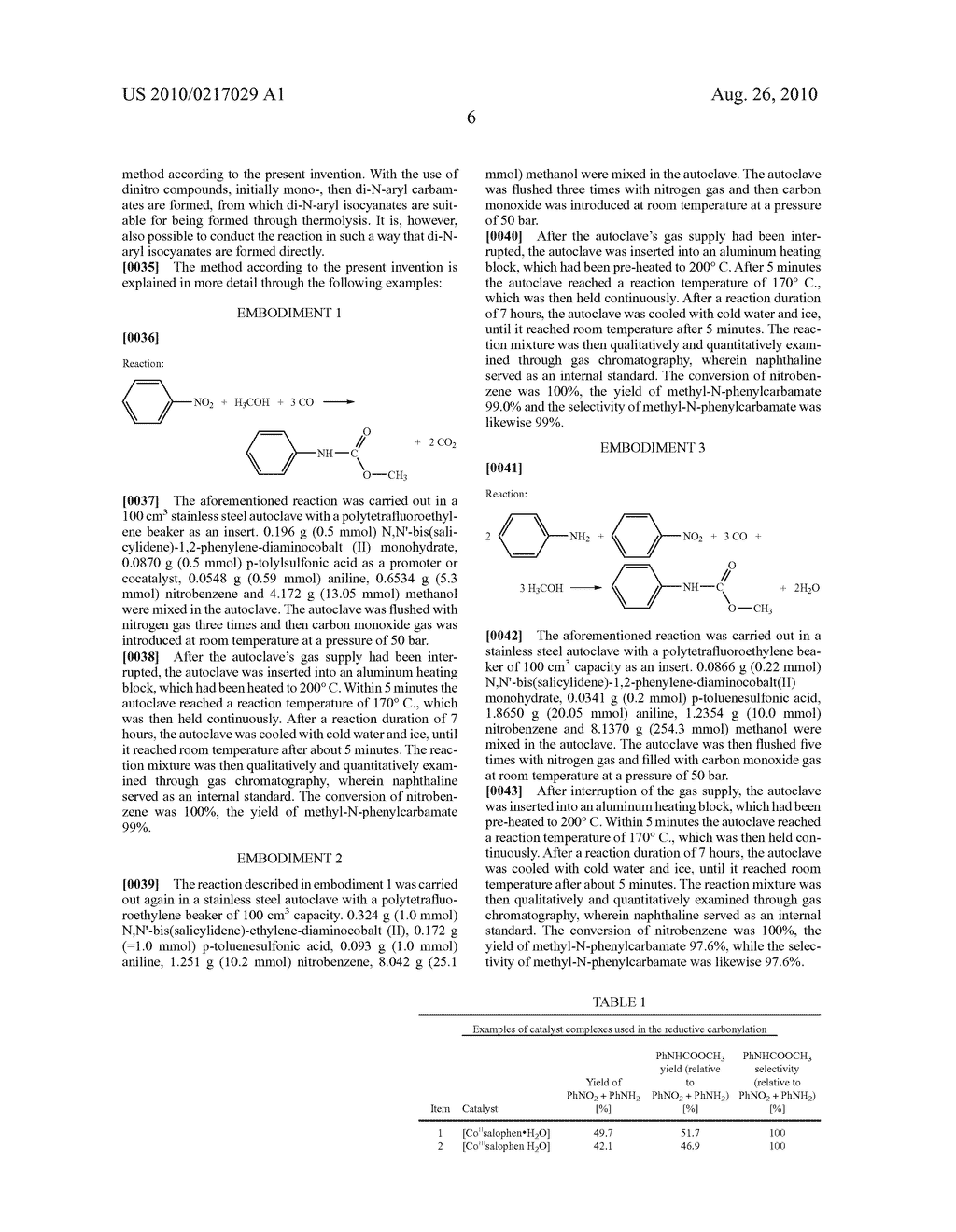 Production of N-aryl Carbamates and N-aryl Isocyanates - diagram, schematic, and image 07