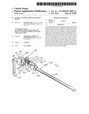 Surgical Retractor with Locking Blade diagram and image