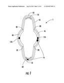 Retractor and mounting pad diagram and image