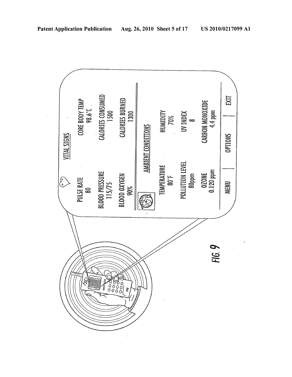 Methods and Apparatus for Assessing Physiological Conditions - diagram, schematic, and image 06