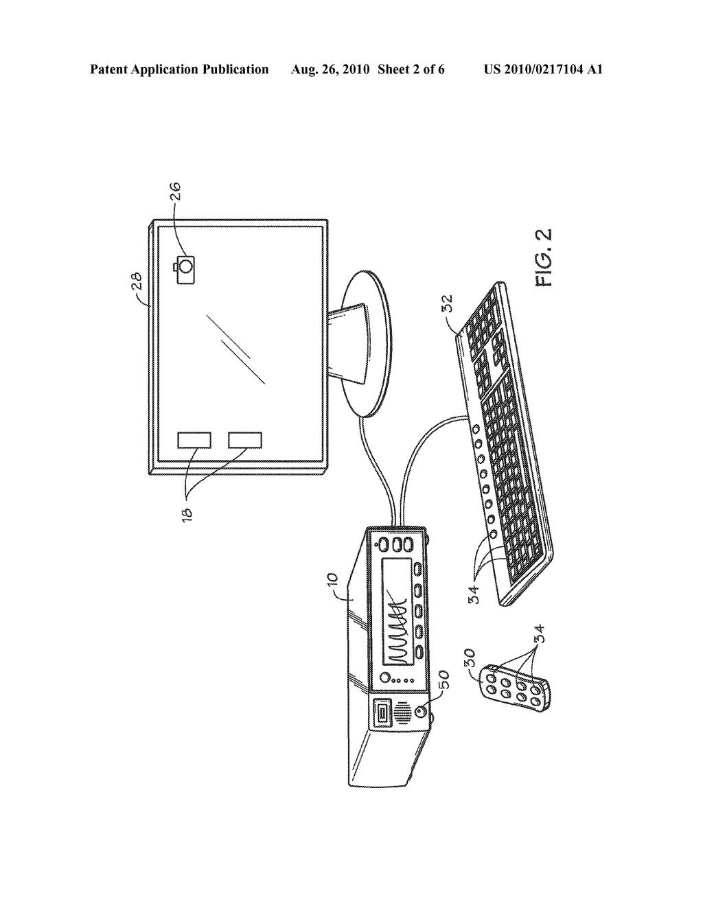 SYSTEM AND METHOD FOR DISPLAY CONTROL OF PATIENT MONITOR - diagram, schematic, and image 03